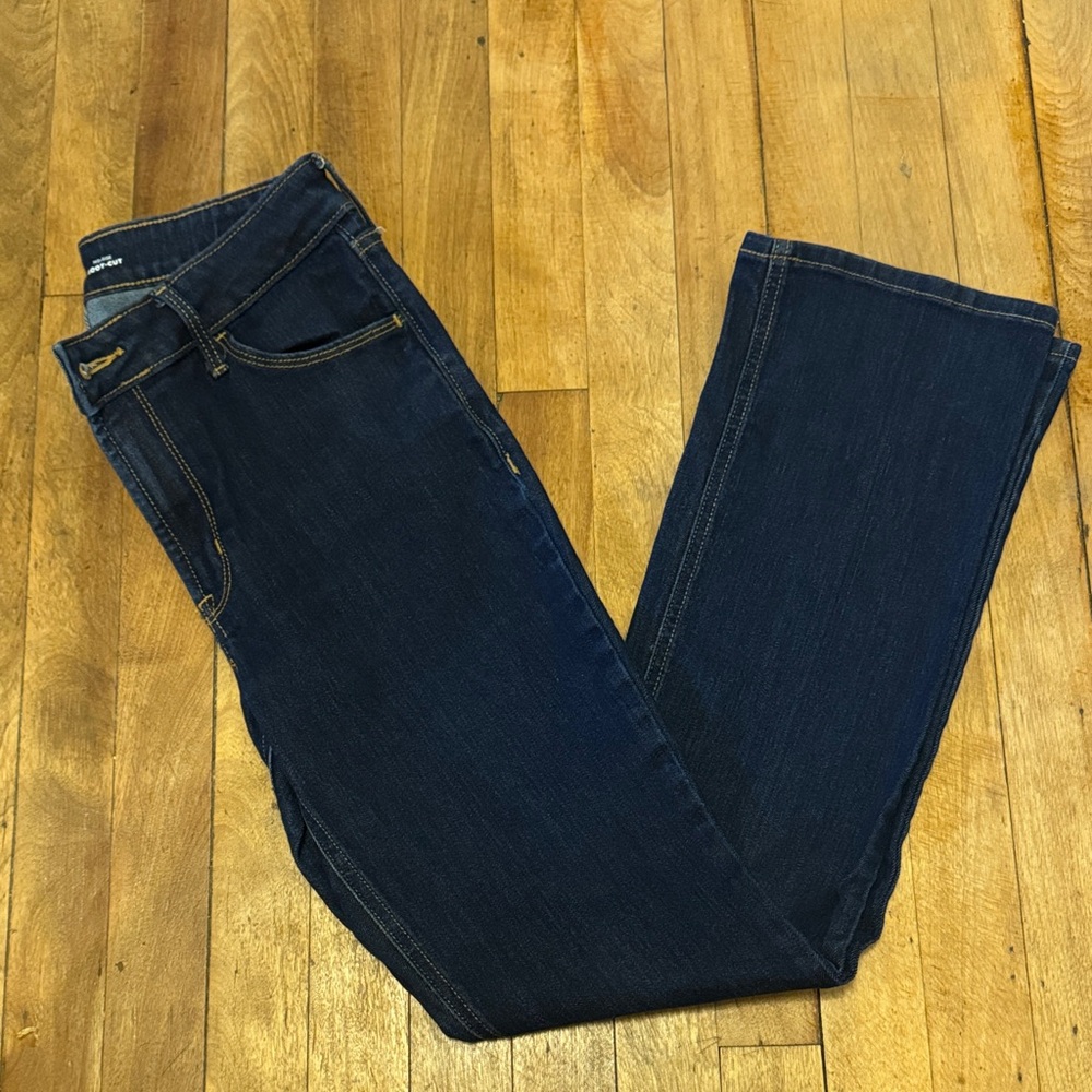 Old Navy Dark Blue Boot Cut Women's Jeans